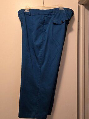 Women's Dockers Pants Teal Blue Size 14